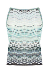 Top in misto viscosa multicolor -  | Wise