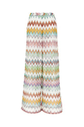 Multicolor viscose blend pant -  | Wise