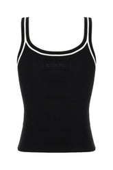 Top in misto viscosa nera -  | Wise