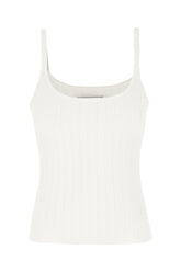 Top in misto viscosa bianca -  | Wise