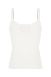 Top in misto viscosa bianca -  | Wise