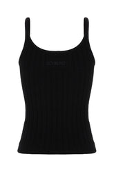 Top in misto viscosa nera -  | Wise