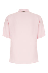 Pink acetate blend blouse -  | Wise