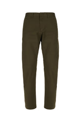 Pantalone in cotone stretch fango -  | Wise