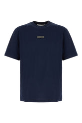 T-shirt in cotone blu navy -  | Wise