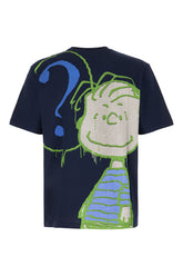 T-shirt in cotone blu navy -  | Wise