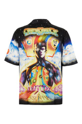 Camicia in seta stampata -  | Wise