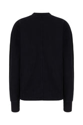 Top Raveena in cotone nero -  | Wise