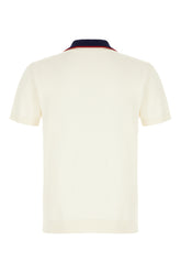 Polo in cotone avorio -  | Wise