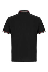 Polo in cotone nero -  | Wise