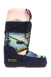 Stivali Icon in nylon e pelle scamosciata multicolor -  | Wise