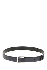 Blue leather reversible belt -  | Wise