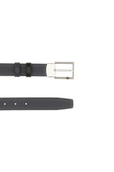 Blue leather reversible belt -  | Wise