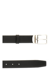 Cintura reversibile in pelle nera -  | Wise