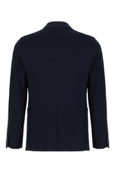 Giacca in cotone stretch blu notte -  | Wise