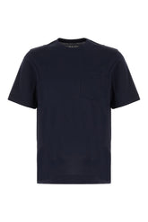 T-shirt in cotone blu notte -  | Wise