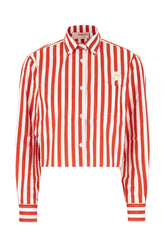 Camicia in popeline stampato -  | Wise