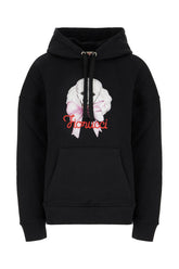 Felpa in cotone nero -  | Wise