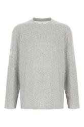 T-shirt in cotone grigio melangé -  | Wise
