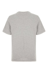 T-shirt in cotone grigio melangé -  | Wise
