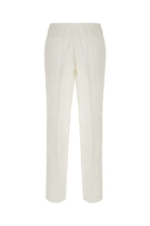 Pantalone in lino bianco -  | Wise