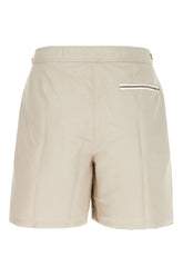 Cappuccino polyester swimming shorts -  | Wise