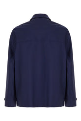 Giubbino in lana blu -  | Wise