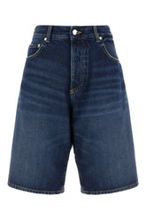 Denim bermuda shorts -  | Wise