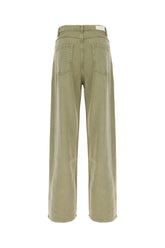 Jeans in denim verde oliva -  | Wise