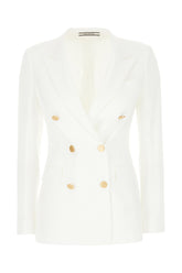 Giacca in misto viscosa bianca -  | Wise