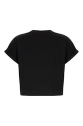 T-shirt in cotone nero -  | Wise