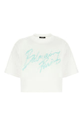 T-shirt in cotone bianco -  | Wise