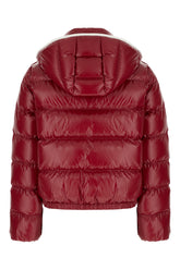 Red nylon Andro down jacket -  | Wise