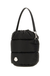 Borsa a secchiello Caradoc in nylon nero -  | Wise