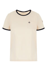 T-shirt in cotone cappuccino -  | Wise