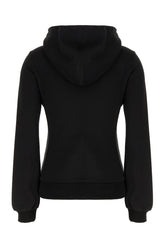 Felpa in cotone nero -  | Wise