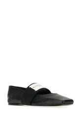 Ballerine Squared in pelle nera -  | Wise
