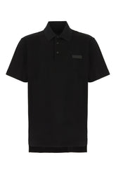 Black piquet polo shirt -  | Wise