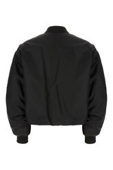 Bomber imbottito in poliestere nero -  | Wise