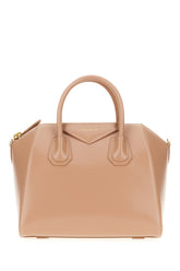 Borsa a mano Antigona piccola in pelle rosa cipria -  | Wise