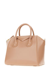 Borsa a mano Antigona piccola in pelle rosa cipria -  | Wise