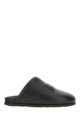 Mules in nappa nera -  | Wise