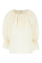 Blusa in seta avorio -  | Wise