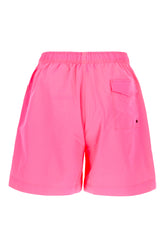 Bermuda mare in poliestere fucsia fluo -  | Wise