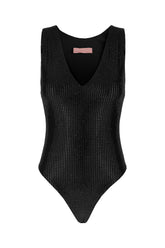 Black stretch nylon blend body -  | Wise