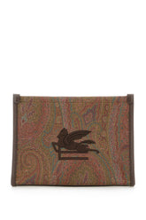 Clutch in pelle stampata -  | Wise