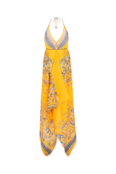 Abito in seta stampata -  | Wise