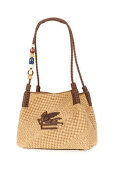 Raffia small Libra shopping bag -  | Wise
