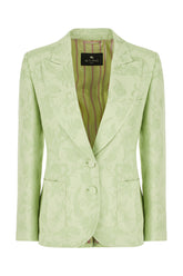Giacca in poliestere verde pastello -  | Wise