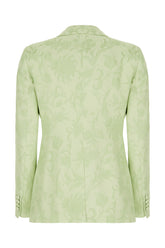 Giacca in poliestere verde pastello -  | Wise